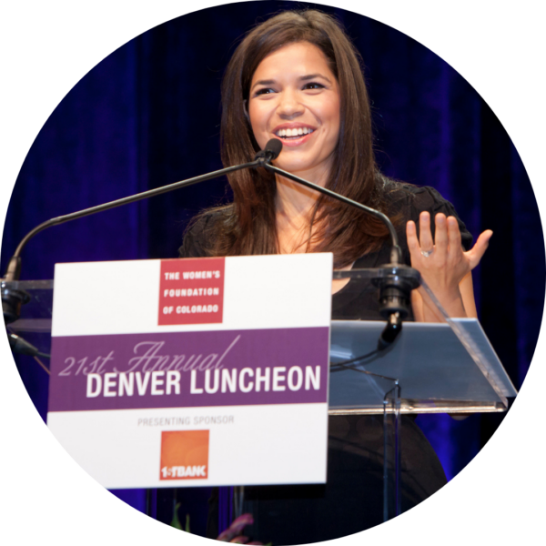 America Ferrera speaks onstage at 2013 Annual Luncheon