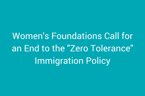 End the "Zero Tolerance" Immigration Policy