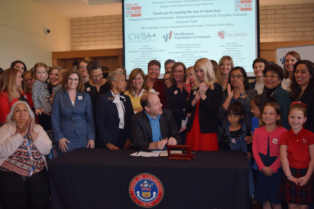 Equal Pay for Equal Work Act Bill Signing