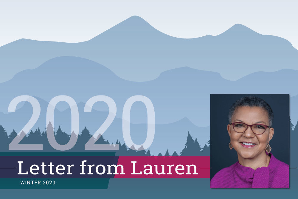 2020 Letter from Lauren banner
