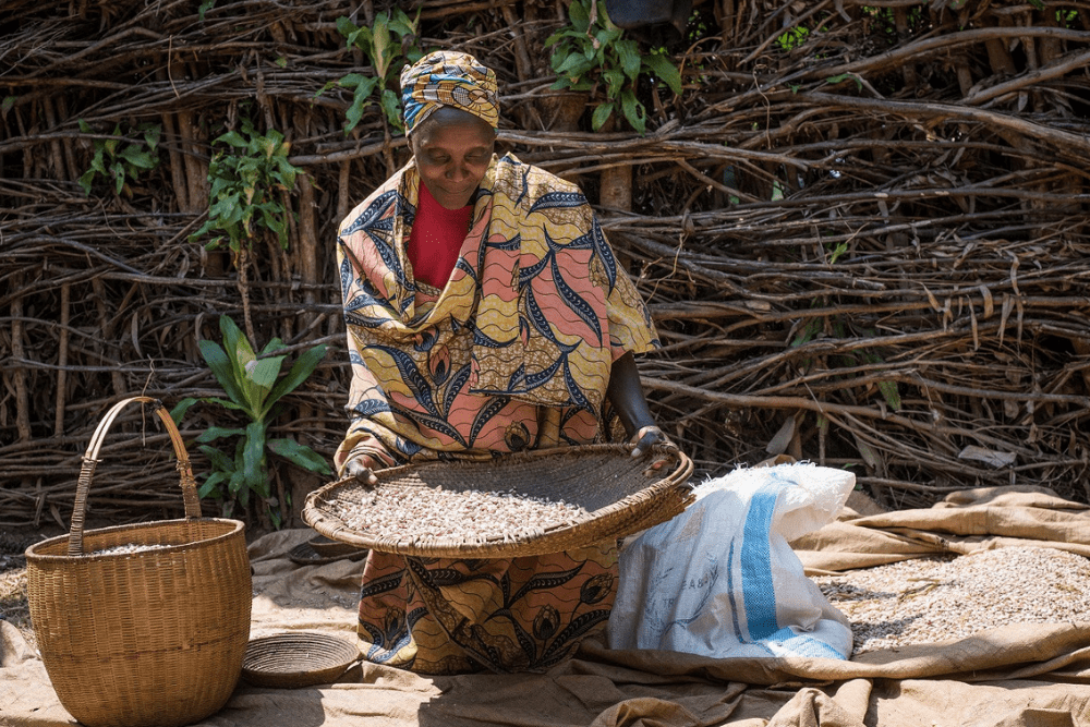 A woman in agriculture