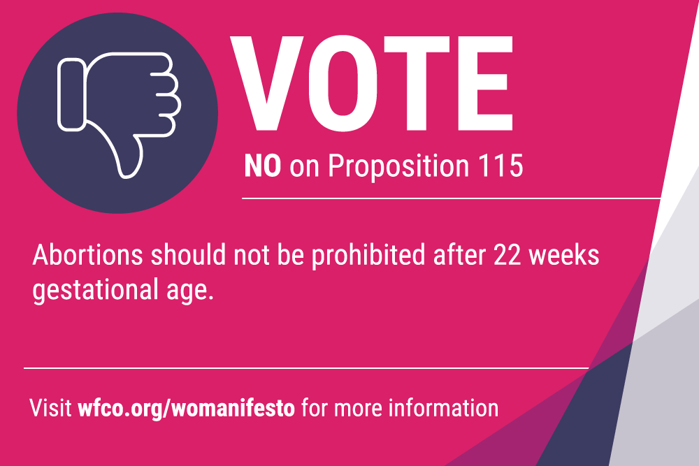 Vote no on Proposition 115
