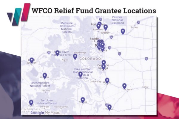 map of colorado showing where grantees are located